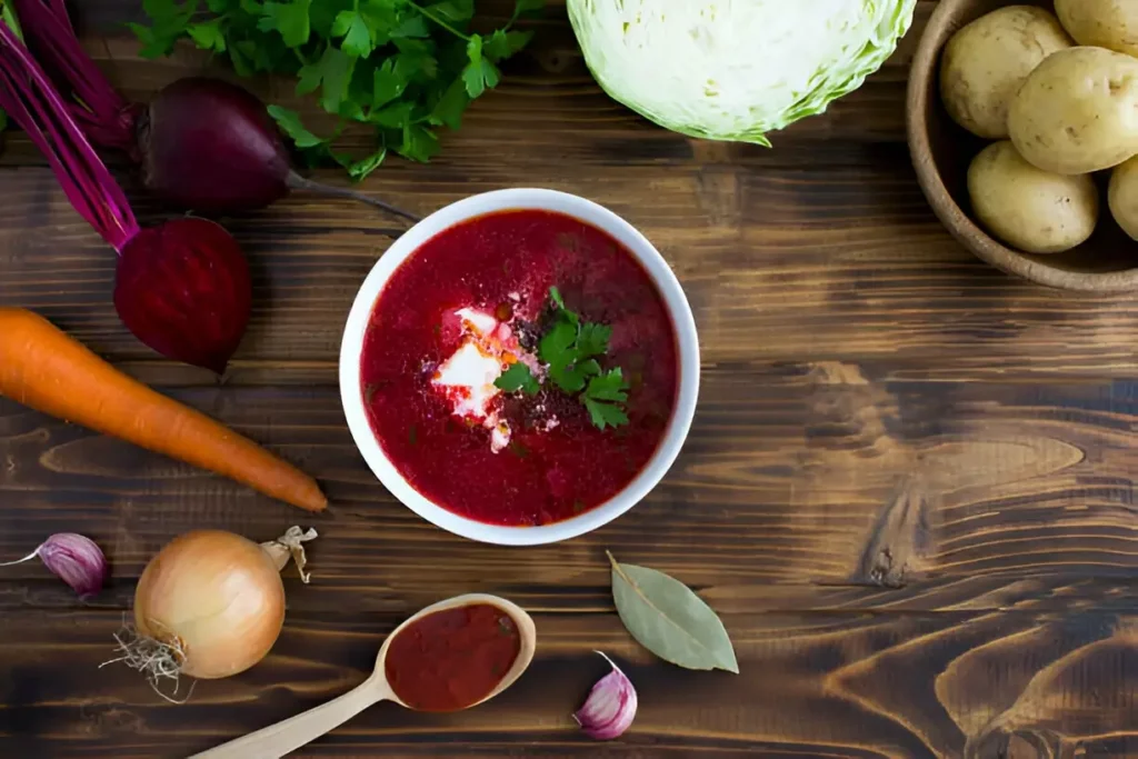 Borscht recipe, Authentic Borscht, How to make Borscht, Classic Borscht, Homemade Borscht, Traditional Borscht, Ukrainian Borscht, Russian Borscht, Best Borscht recipe, Easy Borscht recipe, Borscht with meat, Vegetarian Borscht, Vegan Borscht, Beet soup recipe, Red beet soup, Creamy Borscht, Cold Borscht recipe, Hot Borscht recipe, Borscht with sour cream, Borscht with cabbage, Ukrainian beet soup, Eastern European soup, Traditional beet soup, Borscht with potatoes, Borscht with kidney beans, Healthy Borscht recipe, Low-calorie soup, Fermented Borscht, Beet kvass soup, Best way to serve Borscht, What to eat with Borscht, Comfort food soup, Hearty beet soup.